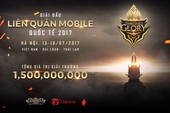 Liên Quân Mobile công bố giải đấu quốc tế Garena Throne of Glory 2017 với 1,5 tỷ đồng giải thưởng