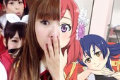 Đưa người thật vào những bức tranh Anime: Trào lưu mới đang gây sốt tại Nhật Bản