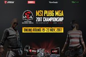 Công bố danh sách chia bảng vòng loại squad online của giải đấu MSI GameK PUBG 2017