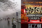 Mưa như trút nước có thể đến hết tuần, game thủ LMHT Việt vẫn nô nức đăng ký tham gia GameK HPG LoL 2017