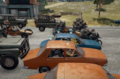 Chán bắn nhau, game thủ PUBG hò nhau kiếm xe để... lập giải đua xe bắn súng y chang Death Race