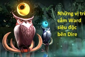 DOTA 2: Nếu chơi Support bên Dire, chắc chắn bạn không thể bỏ qua những vị trí cắm ward “siêu độc” sau