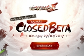 Ngạo Kiếm Vô Song 2 mở cửa không reset tại Việt Nam vào ngày 27/10