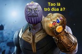 Chết cười với hình ảnh trùm cuối Thanos bị lấy ra làm trò cười trong ngày lễ Halloween