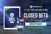 Săn KEY CLOSED BETA trải nghiệm FIFA Online 4 Mobile!