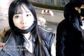 Sốc: Cận cảnh nữ streamer Hàn Quốc xinh đẹp bị sàm sỡ, "hái bưởi" ngay trên sóng trực tiếp
