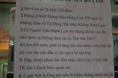 Xuất hiện bảng nội quy quán net "gắt" nhất Việt Nam: Nói tục chửi thề bị phạt tiền, cấm hối thúc nhân viên phục vụ...