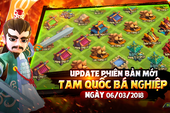 Tiểu Tiểu Ngũ Hổ Tướng tung update Tam Quốc Bá Nghiệp, tặng 1000 Giftcode