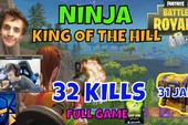 [Video] Giết 32 người để về nhất, streamer Ninja chứng tỏ mình là game thủ số 1 thế giới