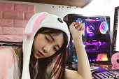 Ngắm góc chơi game cực đẹp của nữ streamer Lê Hoàng Thảo Nguyên