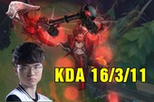 Đến Dopa cũng bó tay, thế nhưng Faker lại dùng Darius đi mid khắc chế được cặp đôi Taric và Master Yi