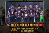 Chính thức: Team REFUND GAMING của Việt Nam đoạt vé đi chung kết thế giới PUBG