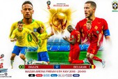Dự đoán trận tứ kết Brazil vs Bỉ bằng FIFA Online 4: Quỷ đỏ dừng bước trước vũ điệu Samba ?