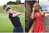 Nhan sắc nữ golf thủ nóng bỏng, mặc áo khoe ngực tới mức bị dọa giết vì quá quyến rũ