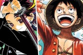 Thật bất ngờ, Kimetsu no Yaiba đã soán ngôi One Piece khi là bộ truyện có tổng doanh thu cao nhất năm 2019