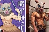 Kimetsu no Yaiba: Anh chàng đầu lợn Inosuke bất ngờ xuất hiện với phiên bản cơ bắp cuồn cuộn nhức mắt