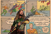 Có thể bạn chưa biết: Siêu anh hùng Aquaman thực ra có thể bay?