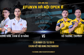 Chim Sẻ Đi Nắng thể hiện sức mạnh áp đảo tại vòng bảng EFUNVN Hà Nội Open 8 Championship