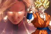 Cư dân mạng phấn khích khi thấy Captain Marvel "bật' chế độ Super Saiyan giống Goku trong Dragon Ball