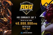 Choáng với tiền thưởng của AOG – Community Cup 3: Giải đấu mới nhất được NPH Gamota công bố