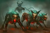 Chó quỷ: Loài quái vật hung dữ canh gác địa ngục