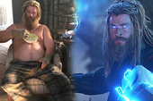 Thor "bụng bia" trong Endgame là do kỹ xảo hay tăng cân thật: Lời giải vừa được hé lộ rõ đến từng chi tiết