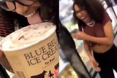 Liếm trộm hộp kem trong siêu thị, cô gái phải đối mặt với án tù 20 năm