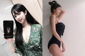 Ngắm vẻ nóng bỏng của hot girl Hàn Quốc bị phát tán clip nóng trong group kín