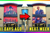 Rockstar Games gỡ bỏ tấm banner Red Dead Redemption 2 để chuẩn bị quảng cáo GTA 6 ?