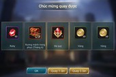Liên Quân Mobile: Garena tặng game thủ iOS 1 vé quay, dù "max" Vận May là 250 điểm