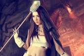 Ngọc Quyên bốc lửa với cosplay Vạn Vương Chi Vương