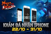 Phong Vân Truyền Kỳ tặng iPhone 5S cho game thủ