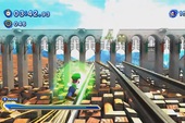 Luigi "tổ lái" trong Sonic Generations