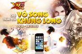 Ngạo Kiếm Vô Song hào phóng tặng iPhone 5S mừng cụm máy chủ mới