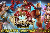 Open Beta 10h ngày 13/11, Võ Tướng gửi tặng độc giả GameK 200 Vip Code