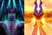 Chiêm ngưỡng bộ skill đẹp mắt của Terrorblade và Phoenix trong DOTA 2