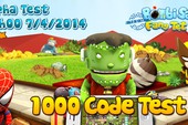 GameK gửi tặng 1000 Code Test Bombi Saga