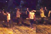 Hỗn với xe ôm, hai thanh niên bị đánh "nhừ tử" tại Văn Miếu