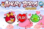 Angry Birds rộn ràng đón lễ Tình nhân bằng phiên bản mới