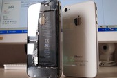 Biến iPhone 4 thành trong suốt nhờ lớp vỏ tự chế của Trung Quốc