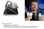 Windows 8 có khả năng bỏ nút shutdown, Dell sẽ sản xuất laptop lai tablet?