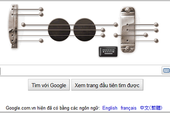 Chiếc đàn ảo trên trang chủ Google.com.vn