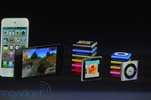Apple giới thiệu iPod touch, thêm màn hình cảm ứng cho iPod Nano