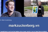 "Trùm bánh ít" tặng CEO Facebook tên miền ".vn"