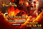 Vinh Quang Thần Thánh đông nghẹt nhờ âm hưởng God of War trong lốt Diablo