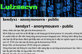 Hacker lật mặt nhóm tự nhận là "Anonymous VN"