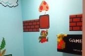 Thăm... toilet của fan cuồng game Mario