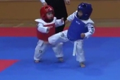 [Video] Trận Taekwondo "dễ thương" nhất thế giới