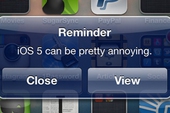 Những "hạt sạn" cần khắc phục trong iOS 5
