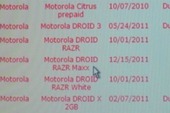 Sẽ có Motorola Droid RAZR Maxx pin tốt hơn?